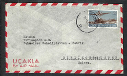 TURQUIE 1950:  LSC Par Avion D'Istamboul Pour La Suisse Affr. De 20K - Lettres & Documents