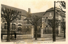 Luçon * école Normale De Jeunes Filles , Avenue De La Gare - Lucon