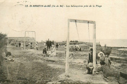 St Martin , Ile De Ré * Les Balançoires Près De La Plage * Jeux D'enfants - Ile De Ré