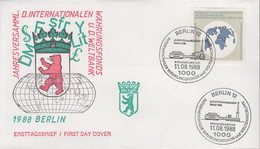 Berlin Mi Nr.817 - FDC  IWF - Jahrestag Und Weltbankgruppe In Berlin - 1981-1990