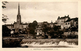 Coutras * Vue Sur Le Barrage Et Le Village - Andere & Zonder Classificatie