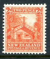 New Zealand 1936-42 Pictorials - Mult. Wmk. - 2d Whare - P.14 X 13½ - MNH (SG 580) - Nuovi