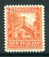 New Zealand 1936-42 Pictorials - Mult. Wmk. - 2d Whare - P.14 - HM (SG 580c) - Ungebraucht