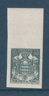 ⭐ Monaco - YT N° 250 ** - Non Dentelé - Neuf Sans Charnière - 1943 ⭐ - Unused Stamps