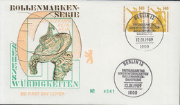 Berlin Mi Nr.832/832 - FDC  Freimarken - Reinheim - Bronzekanne  (waagerecht Paar) - 1981-1990