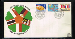 1977 - Indonesia FDC E40 - History - Statement Of The ASEAN Countries [ZH014] - Indonesia
