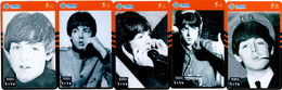 The Beatles Paul McCartney : Lot De 5 Télécartes Chinoises : Manuf. China Tietong - Musique