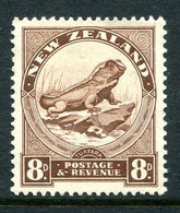 New Zealand 1936-42 Pictorials - Mult. Wmk. - 8d Tuatara - P.14 X 13½ - HM (SG 586) - Ungebraucht