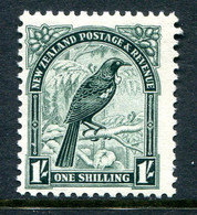 New Zealand 1936-42 Pictorials - Mult. Wmk. - 1/- Tui - P.14 X 13½ - HM (SG 588) - Ungebraucht