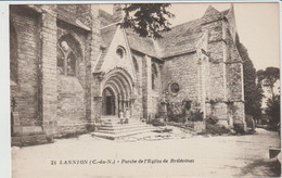 Lannion (22 - Côtes D'Armor) Porche De L'Eglise De Brélévénez - Lannion