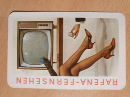 Pocket Calendar Taschenkalender DDR East Germany VEB RAFENA Werke Radeberg 1965 TV Gerät Fernsehen - Petit Format : 1961-70