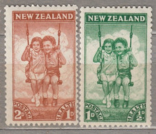 NEW ZEALAND 1942 Health Charity Children MNH(**) Mi 273-274 #17282 - Ongebruikt