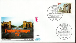 Berlin FDC Aus 1986 Ex 11 Items  Gestempelt / Used / Oblitéré (Berl 040) - 1981-1990