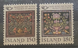 IJsland Zegel Nrs 556 - 557 MNH *** - Nuevos