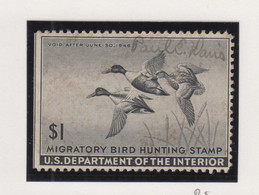 Verenigde Staten Scott Cataloog Duck Stamp RW12 - Duck Stamps