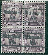 30932 - USA -  OLYMPIC GAMES 1932  - Pre-stamped Block Of 4 : RICHMOND, VA - Ete 1932: Los Angeles