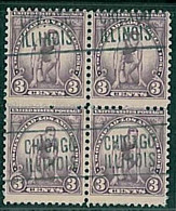 30933 - USA -  OLYMPIC GAMES 1932  - Pre-stamped Block Of 4 : CHICAGO, ILL - Verano 1932: Los Angeles