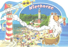 Delcampe - Poland:Niechorze Lighthouse, View - Faros