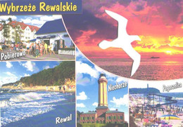 Delcampe - Poland:Niechorze Lighthouse, Views - Faros