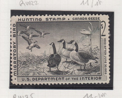 Verenigde Staten Scott Cataloog Duck Stamp RW25 - Duck Stamps