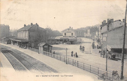 42-SAINT-ETIENNE-LA TERRASSE -GARE - Saint Etienne