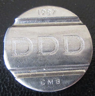 Brasil / Brazil - Jeton De Téléphone "Sistema Telebras" / "DDD" 1987 - Monedas / De Necesidad