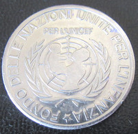 Italie / Italia - Jeton UNICEF 1976 Bolero Teletutto Festivalbar - Diam. 28mm, 8,45g - Profesionales/De Sociedad