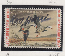 Verenigde Staten Scott Cataloog Duck Stamp RW39 - Duck Stamps