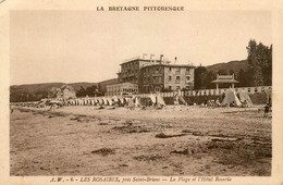 Les Rosaires , Plérin * L'Hôtel ROSARIA Et La Plage * Environs De St Brieuc - Plérin / Saint-Laurent-de-la-Mer