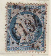 N° 60 Obl Gros Chiffres 6134 De HENAN BIHEN Cotes Du Nord ( Ind 18 ) RARE Et TTB++++++ - 1849-1876: Klassik