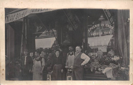 ÉPICERIE- CARTE PHOTO- A SITUER - Tiendas