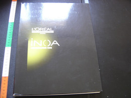 Catalogue Livre Book COIFFURE Hair L'OREAL INOA Echantillons Cheveux Coiffeurs - Catalogus