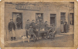 CAFÉ- CARTE PHOTO A SITUER- CAFÉ PETIT - Caffé