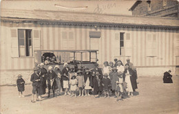 BUS TRANSPORT D'ENFANTS - CARTE PHOTO A SITUER - Bus & Autocars