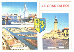 Delcampe - France:Le Grau Du Roi Lighthouse, Port - Faros