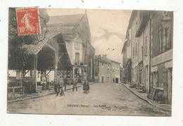 JC, Cp , 86 , VIVONNE , Les Halles , Voyagée 1910 - Vivonne