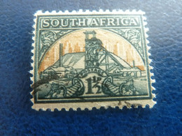 South Africa - Puits - 1 1/2 D - Postage - Multicolore - Oblitéré - Année 1961 - - Oblitérés