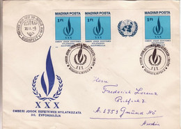 HUNGRIA 1979- USADO_   CVR0130 - Lettres & Documents