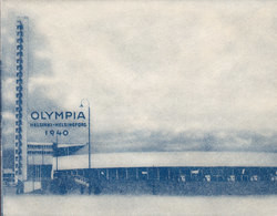 Finland OLYMPIA Helsinki-Helsingfors 1940 Enveloppe Cover Brief Olympic Games Olympische Spiele Unused (2 Scans) - Covers & Documents