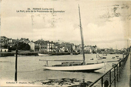 Pornic * Vue Sur Le Port * Pris De La Promenade De Gourmalon * Bateau - Pornic