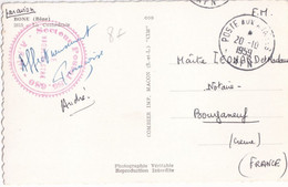 1959 - GUERRE ALGERIE - CARTE Du SECTEUR POSTAL 680 ! De BONE => BOURGANEUF (CREUSE) - Guerra De Argelia