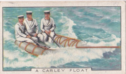 The Navy 1937 - 22 Cable Float  - Gallaher Cigarette Card - Original - Military - Gallaher