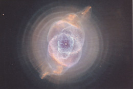 Postcard - Archives Of Nasa - NGC 6543 Also Known As The Cat's Eye Nebula - New - Astronomie