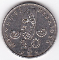Nouvelles-Hébrides 20 Francs 1970 En Nickel - Vanuatu