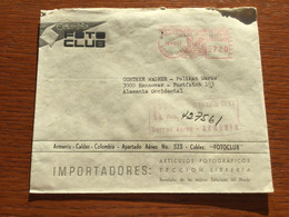 K28 Columbia 1967 Brief Mit Afs Von Armenia über Bogotá Nach Hannover - Colombia
