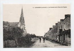 - CPA LUSANGER (44) - Le Clocher Et La Place De L'Eglise - Collection Chapeau N° 2 - - Sonstige & Ohne Zuordnung