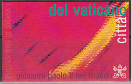 Vaticano 2001 - Giovanni Paolo II Nel Mondo Libretto Booklet MNH - Cuadernillos