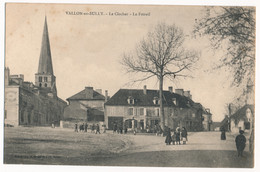 CPA 03 VALLON EN SULLY Le Clocher Le Foirail - Otros & Sin Clasificación