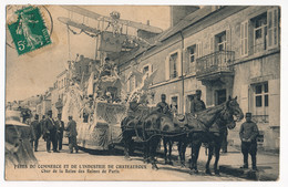 CPA 36 CHATEAUROUX Fêtes Du Commerce Et De L'Industrie Char De La Reine Des Reines De Paris - Chateauroux