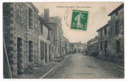 CPA 49 YZERNAY Rue De La Mairie - Altri & Non Classificati